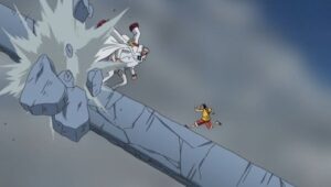 Each on Different Paths! Luffy vs. Garp!
