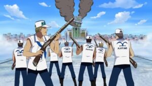 Robin Freed! Luffy vs. Lucci, Showdown Between Leaders!