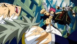 Natsu vs. the Twin Dragons
