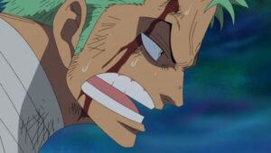 Encounter! The Great Swordsman Mihawk! Zoro's Self-Willed Deadly Struggle!