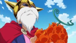 The Fire Fist Strikes! The Flare-Flare Fruit Power Returns!