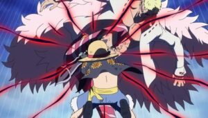 A Collision of Haki! Luffy vs. Doflamingo!